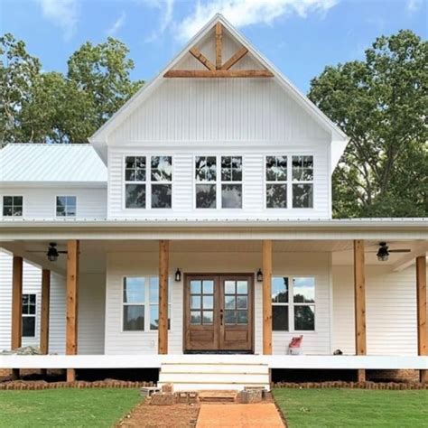 metal siding house plans farmhouse|farmhouse metal exterior design.